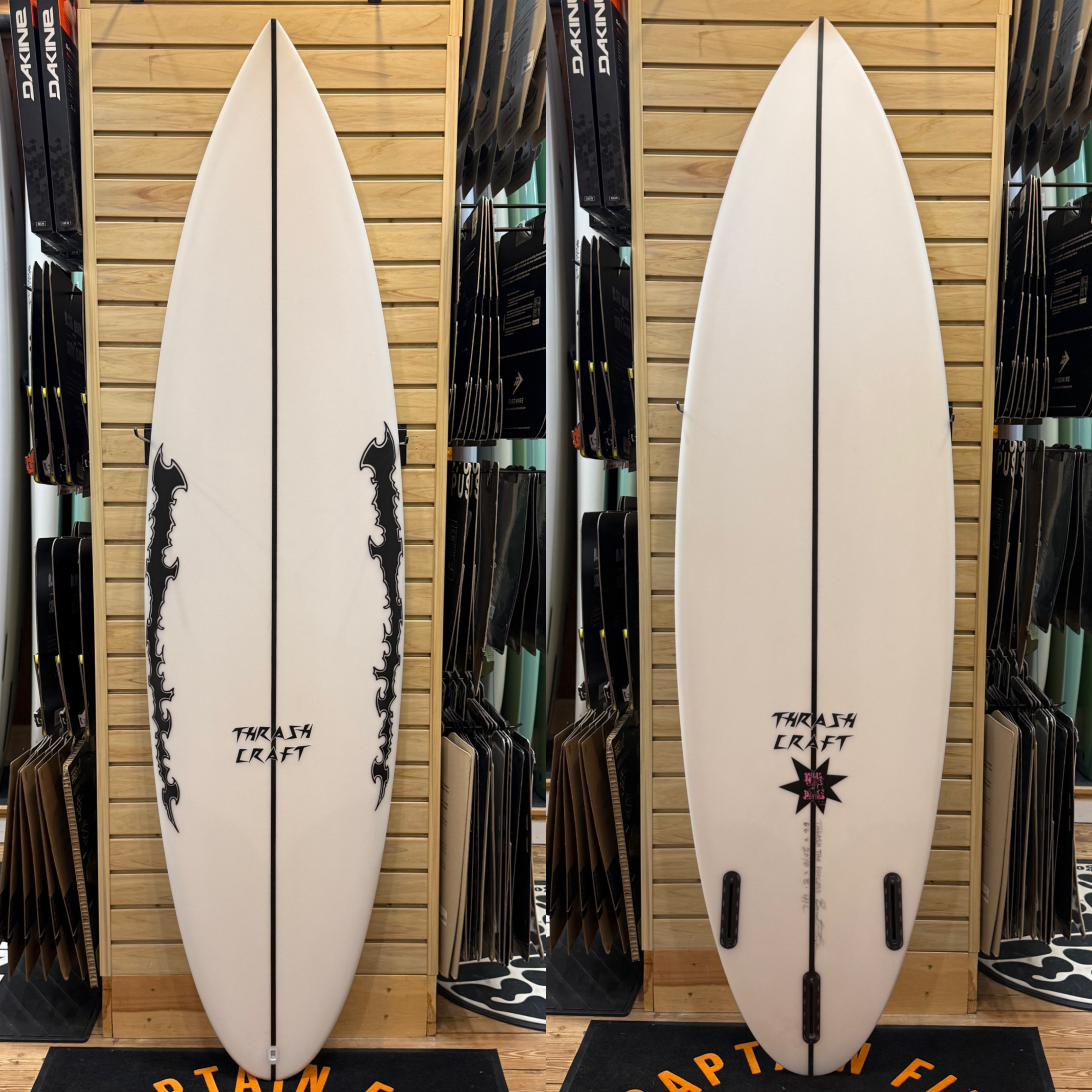 6'0 Kill Devils  surfboard top photo